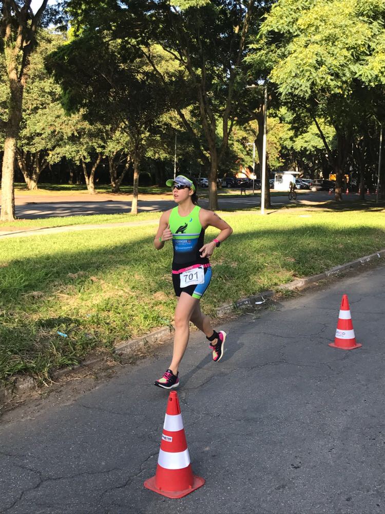 A corredora Fernanda Hattori